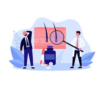 باقة تساقط الشعر