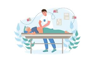 6 جلسات علاج طبيعي