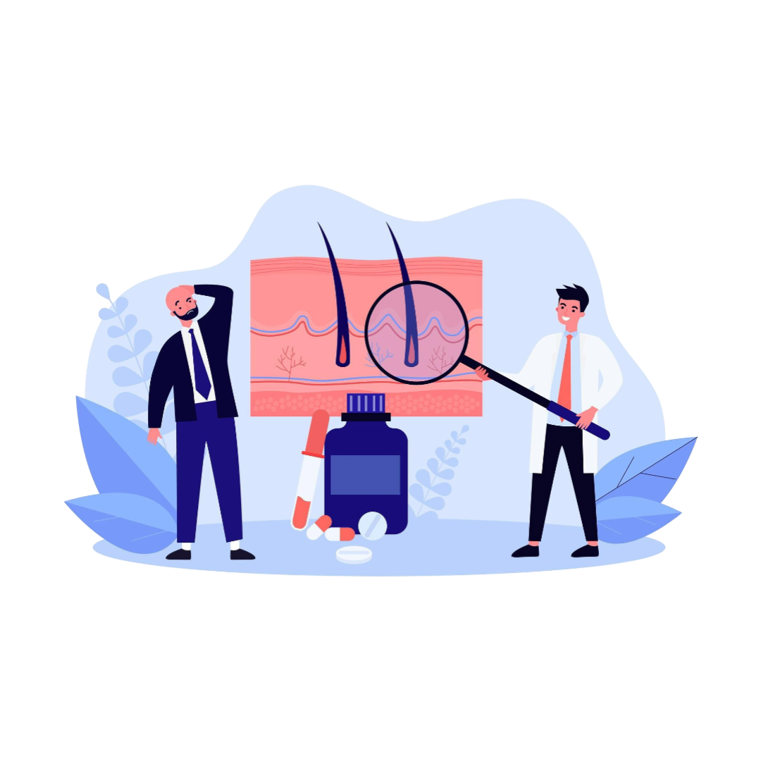 باقة تساقط الشعر